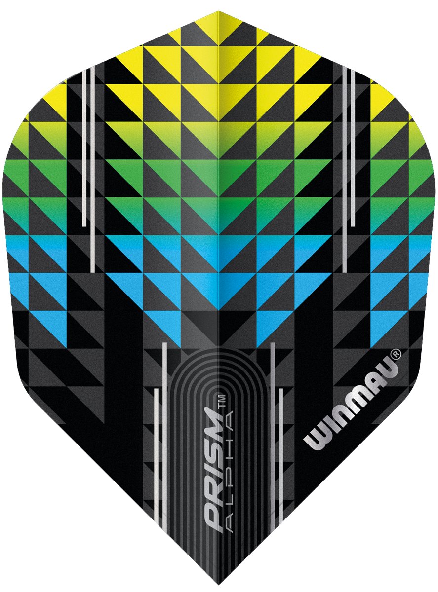 Winmau Prism Alpha Extra Thick 2024 Dart Flight Shape Flights