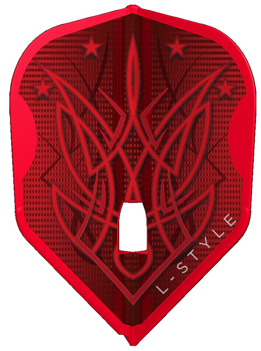 L-Style Champagne Ring Flights Lisa Ashton V3 Red Shape L3 Flights