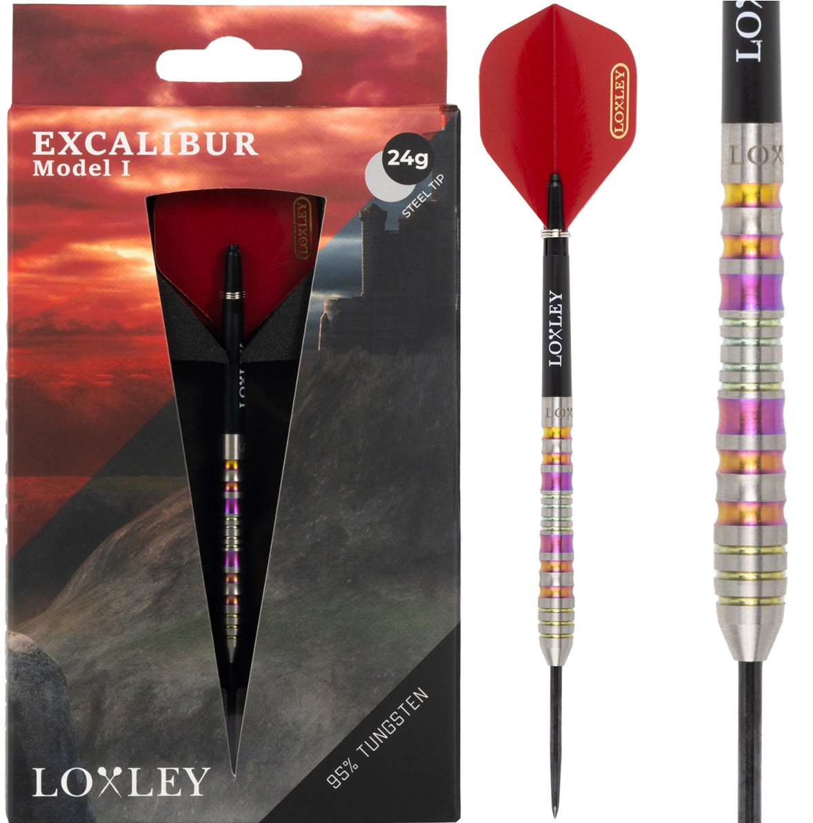 Loxley Excaliber 95 Model 1 Steeldarts 22/24 Gramm Steeldarts