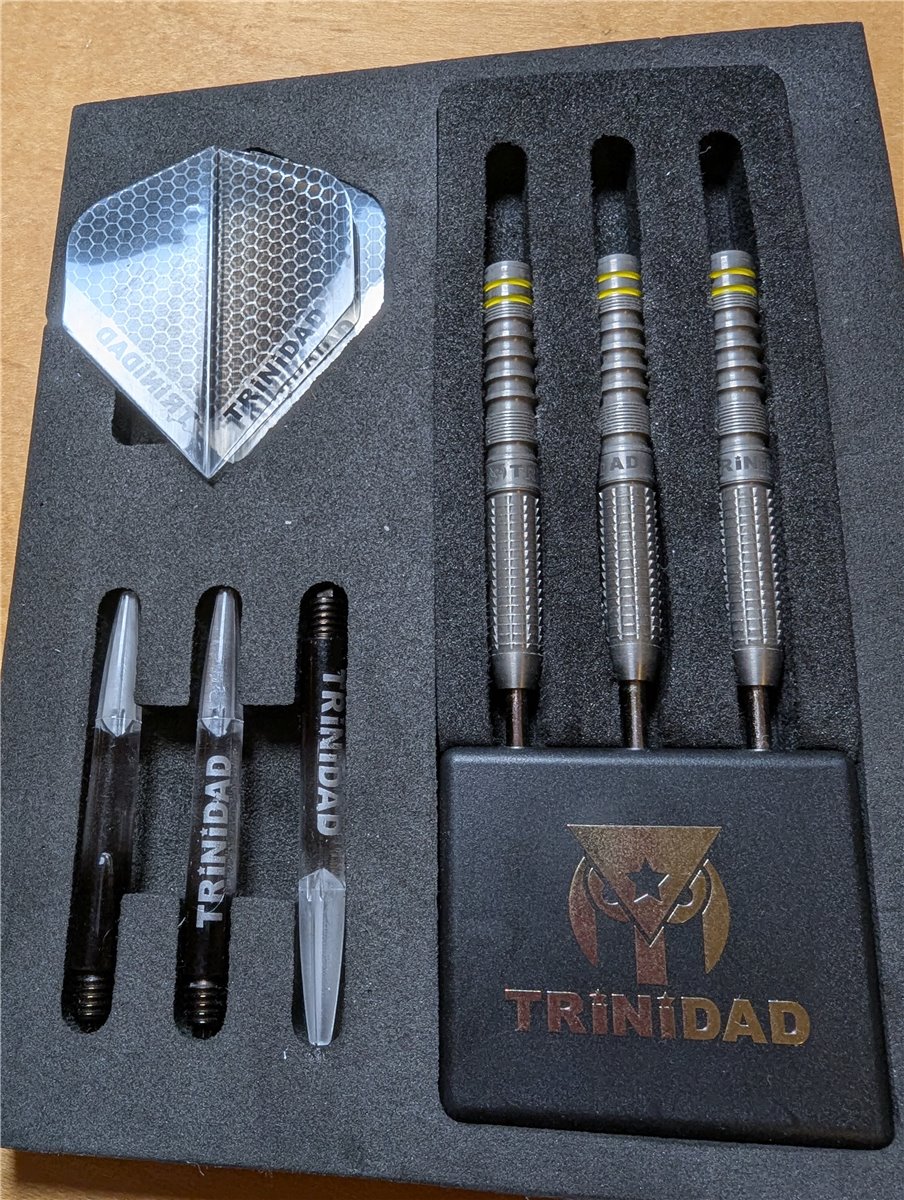 B-Ware Verpackung defekt Trinidad Pro Darts Freitas 90% Steeldarts 21,5 Gramm Steeldarts