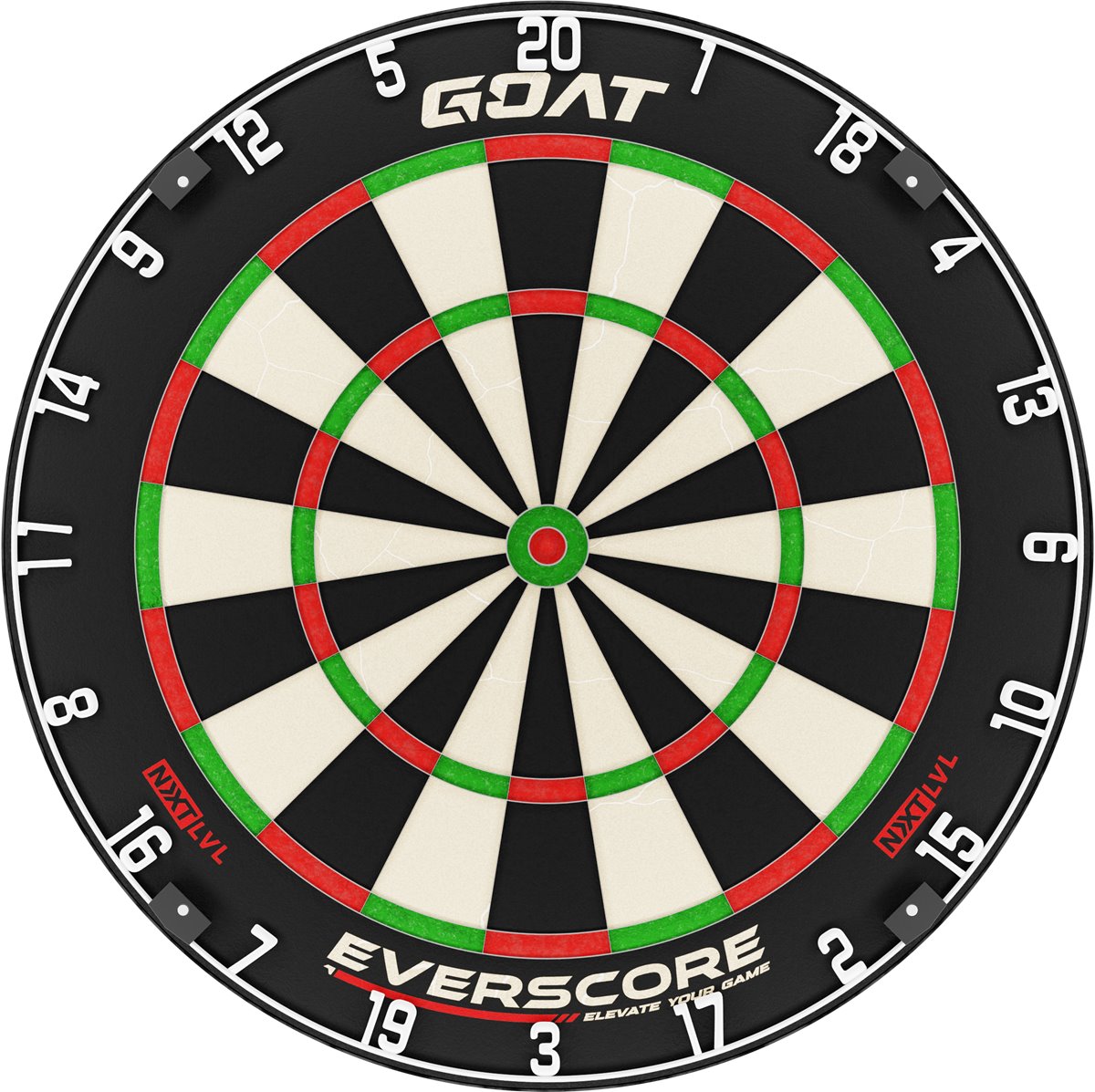 GOAT Everscore NXT LVL Dartboard Bristle Board