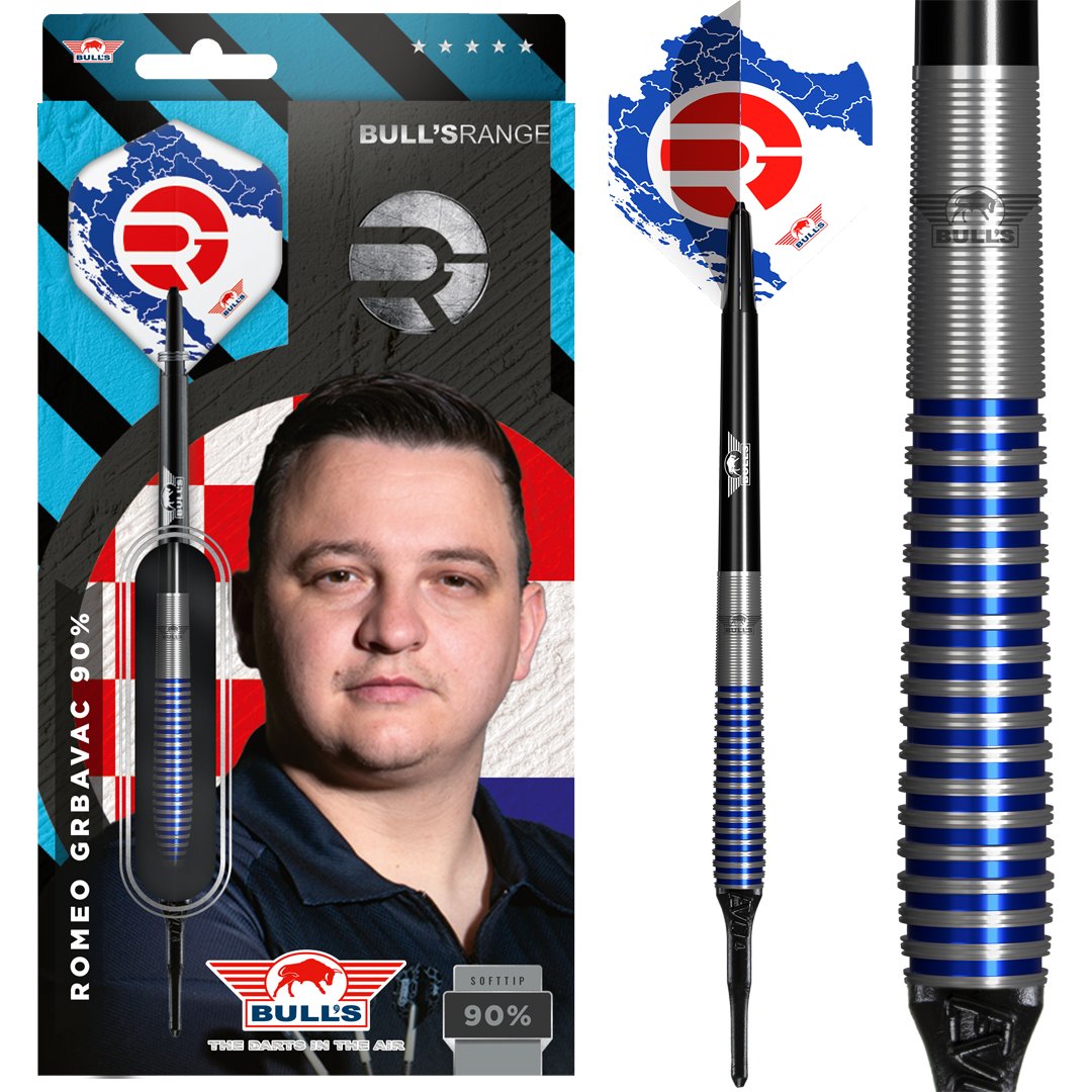 Bull's Romeo Grbavac 90% Softdarts 19 Gramm Softdarts