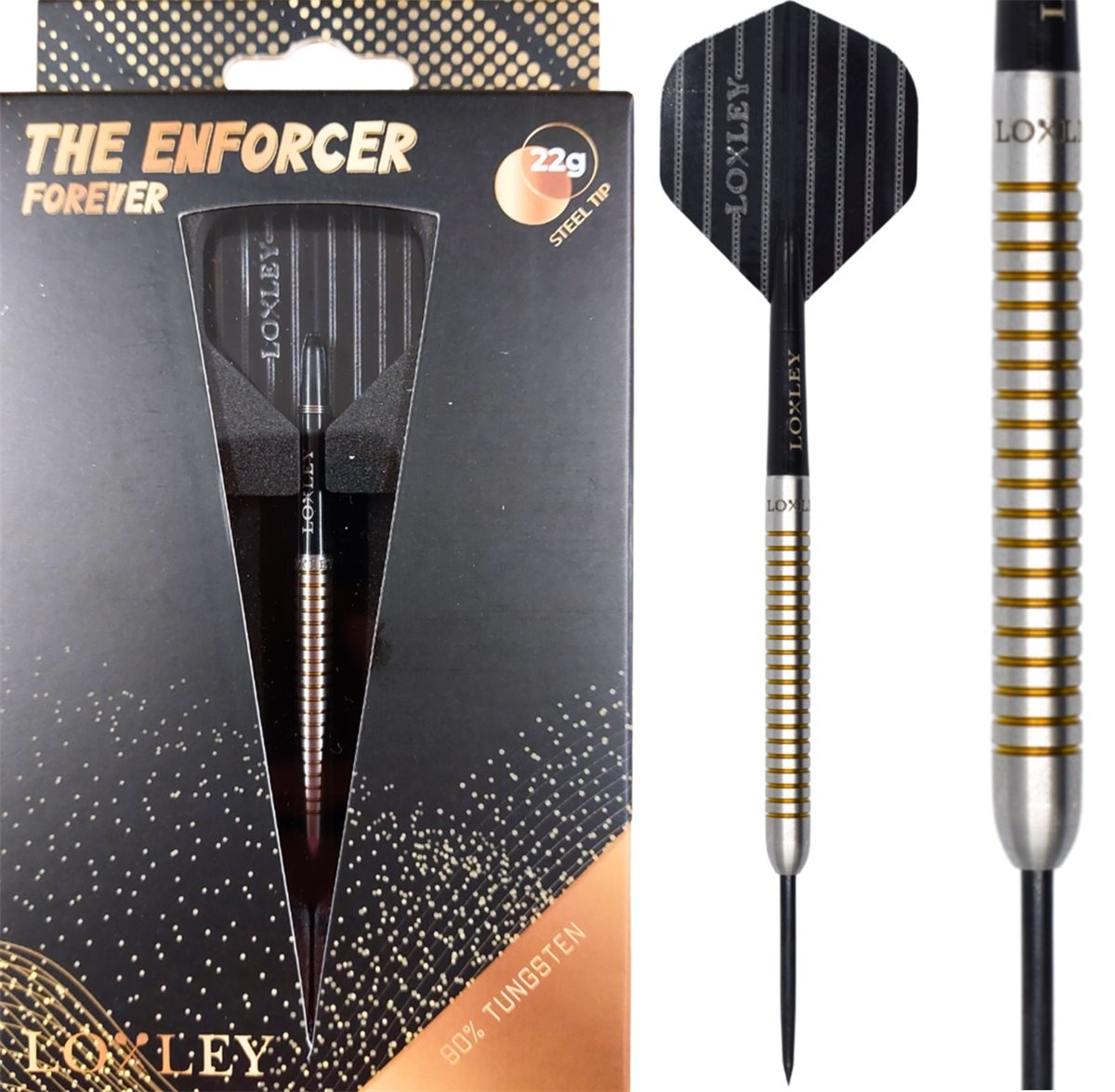 Loxley Enforcer Forever Steeldarts 90% 22/24 Gramm  Steeldarts