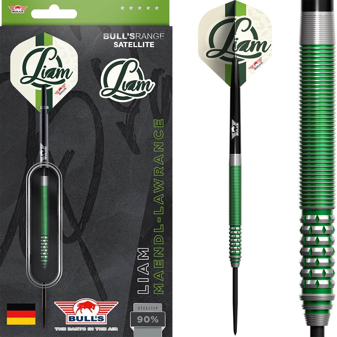 Bull's Liam Maendl-Lawrance 90% Steeldarts 23 Gramm Steeldarts