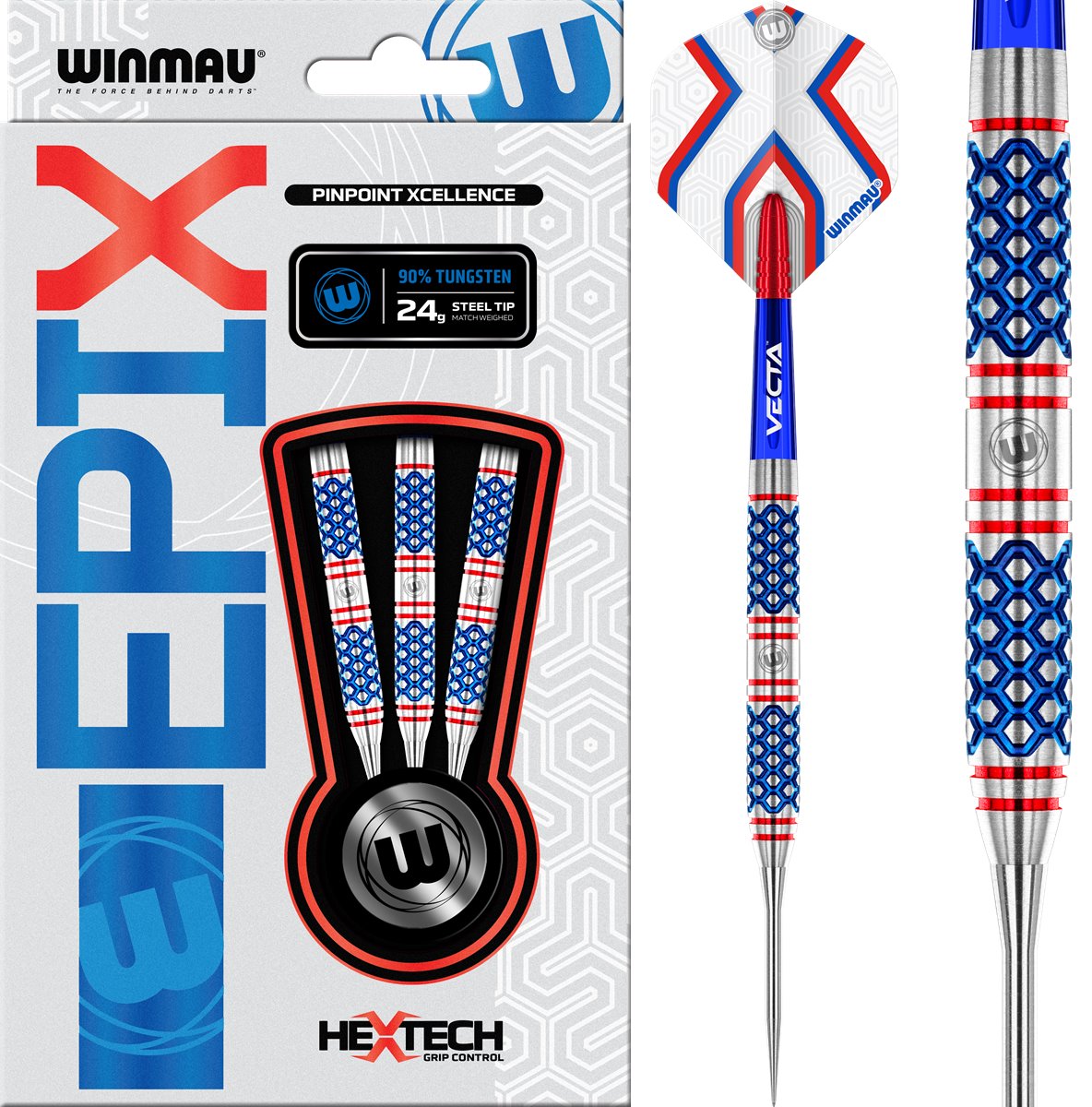 Winmau Epix 90% Steeldarts 22/24 Gramm Steeldarts