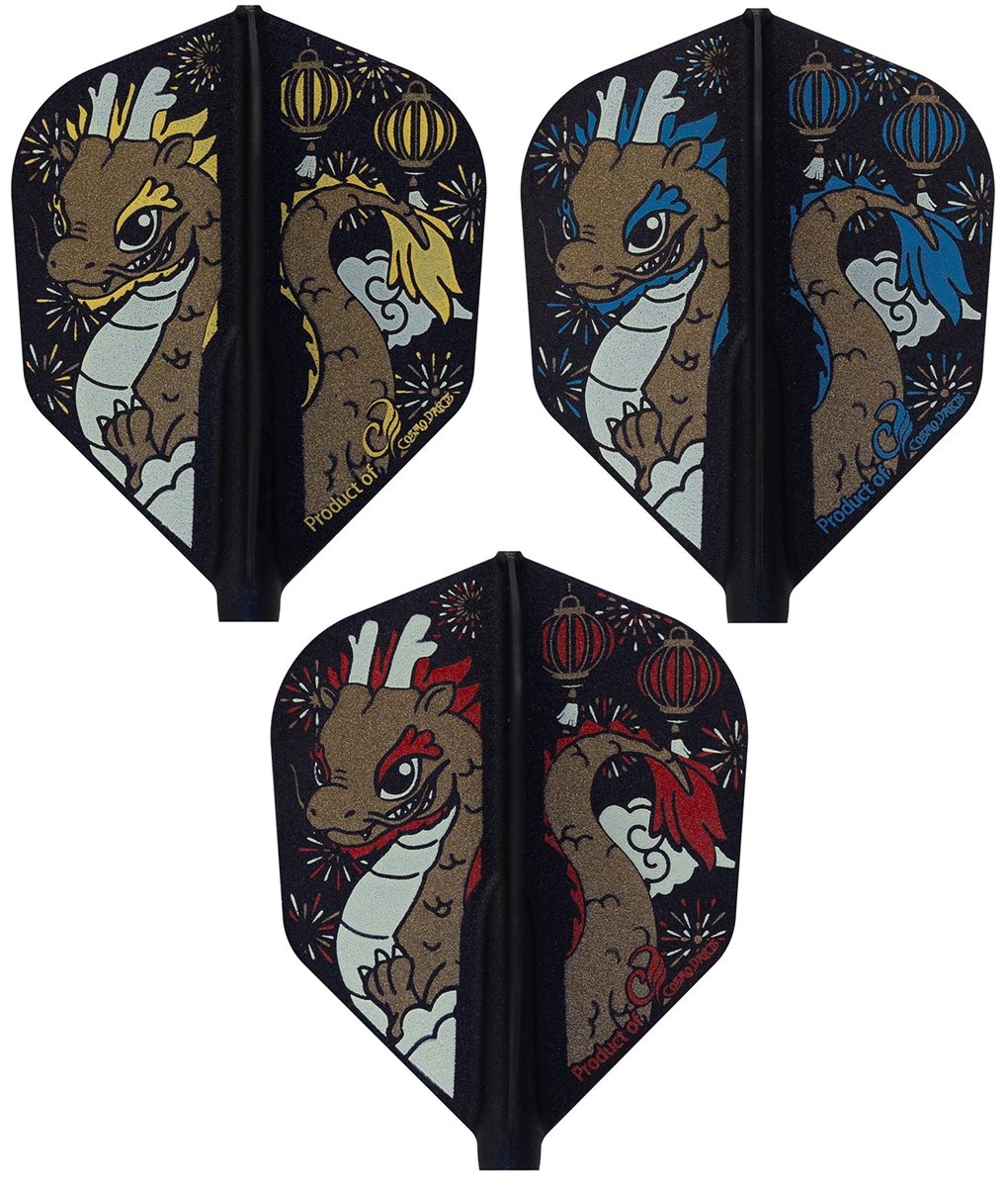 Cosmo Darts Fit Flights Pupo Teng Lieh 4 Shape Flights