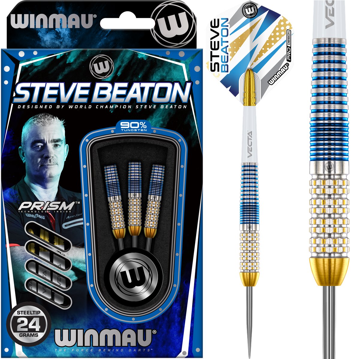 Winmau Steve Beaton Legacy Edition 90% Steeldarts 22/24 Gramm Steeldarts