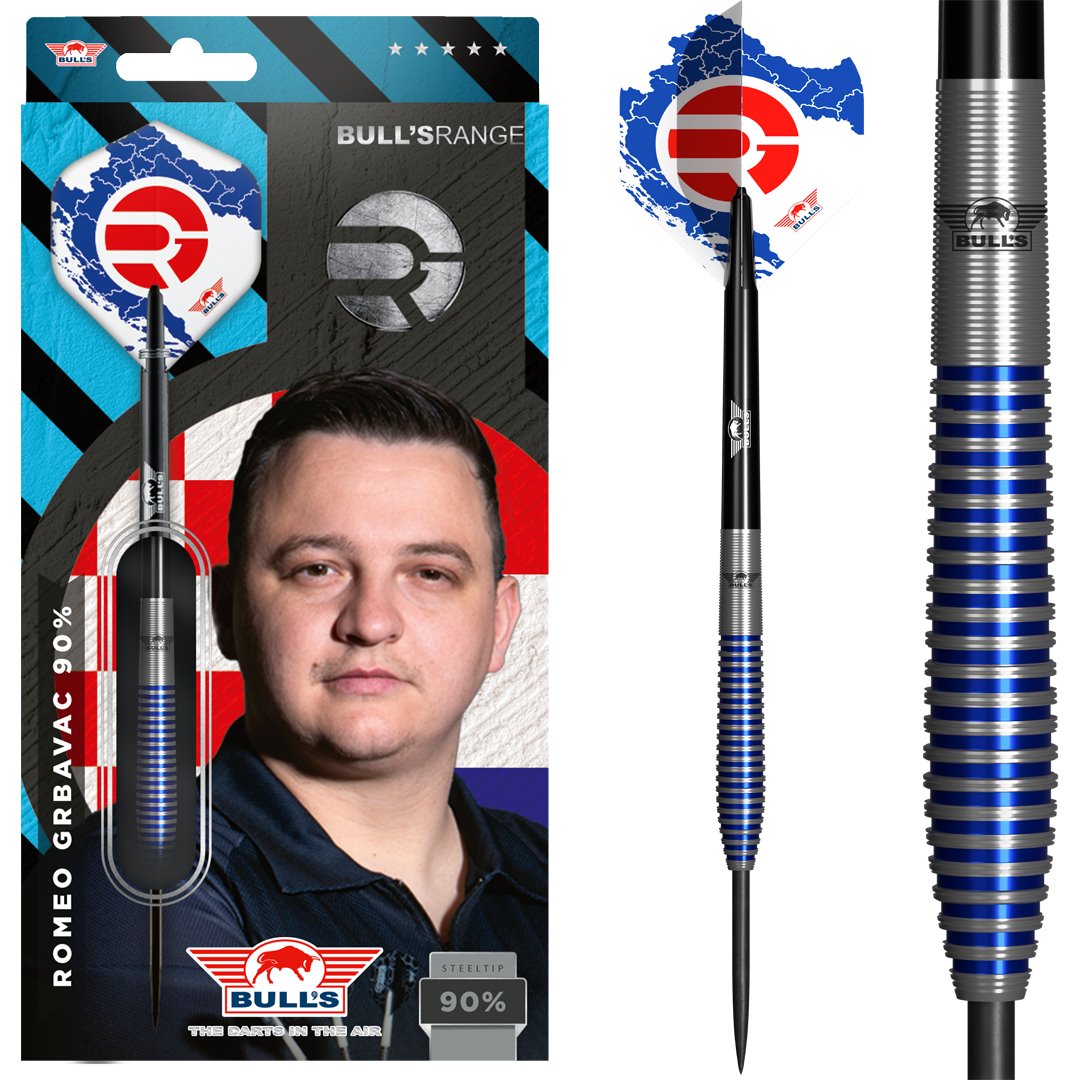 Bull's Romeo Grbavac  90% Steeldarts 22/23/24 Gramm Steeldarts