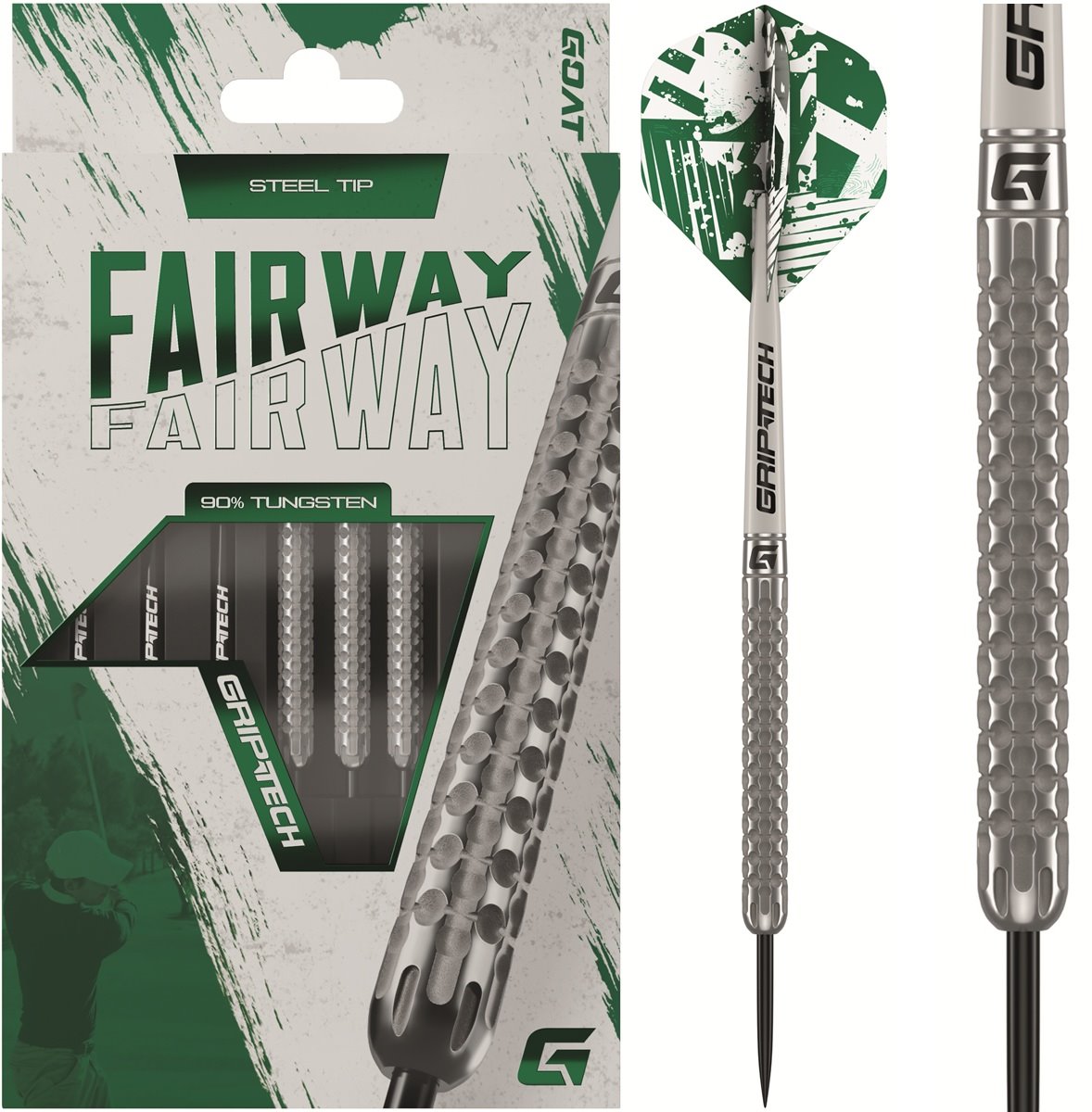 GOAT Fairway V1 90% Steeldarts 23/25 Gramm Steeldarts