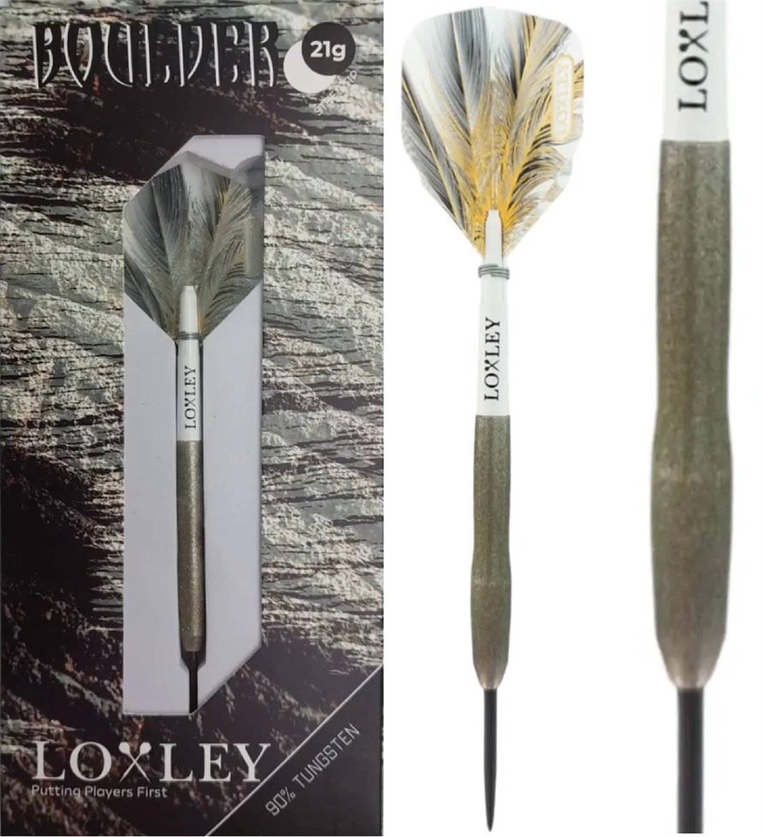 Loxley Boulder Steeldarts 21/23 Gramm Steeldarts