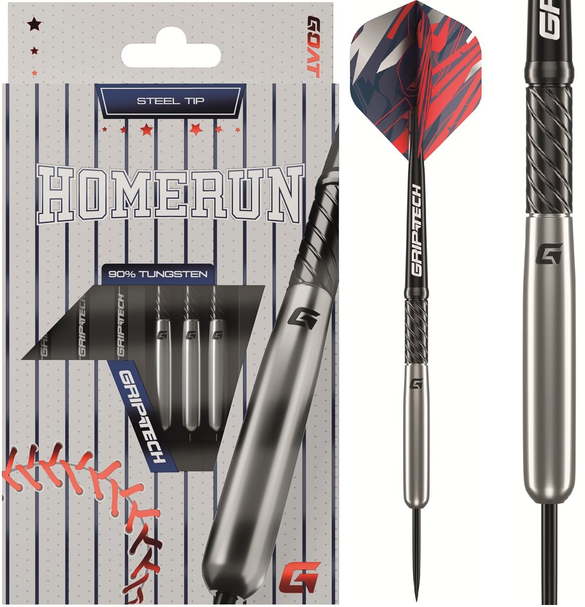 GOAT Homerun 90% Steeldarts 23/25 Gramm Steeldarts