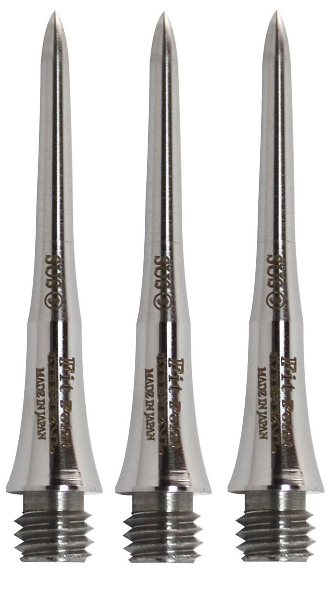 Cosmodarts Metal Stainless Fit Point SUS Solid Wechselspitzen 2BA ...