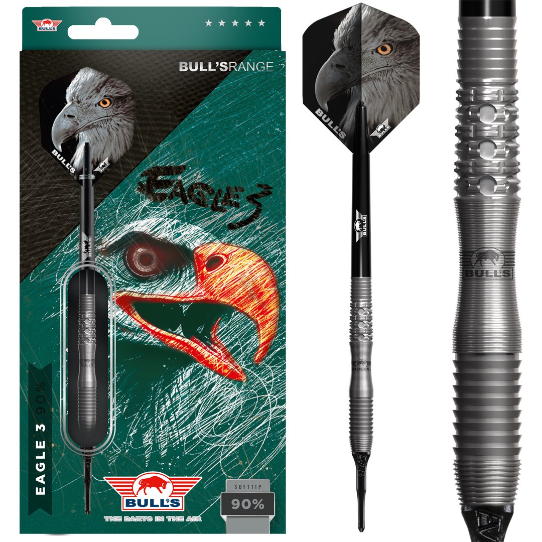 Bull's Eagle 3 90% Softdarts 20 Gramm Softdarts