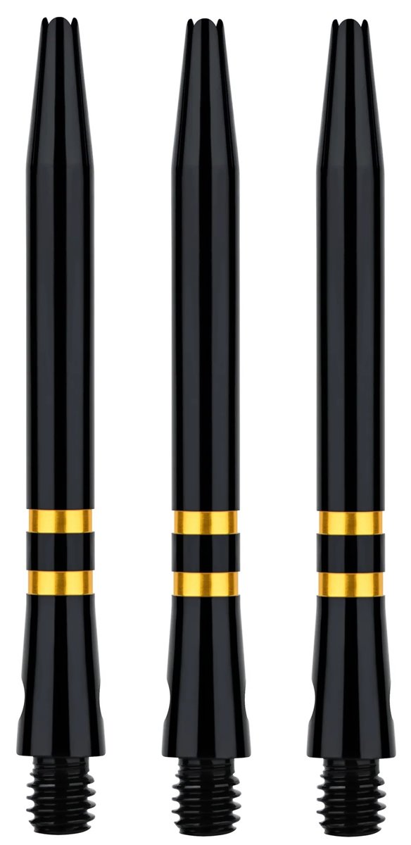 One80 TC Alu Shafts Schwarz Dart Shaft Shafts