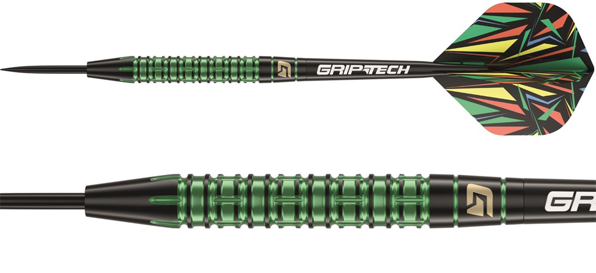 GOAT Athlete Green Brass Steeldarts  10 Gramm Steeldarts