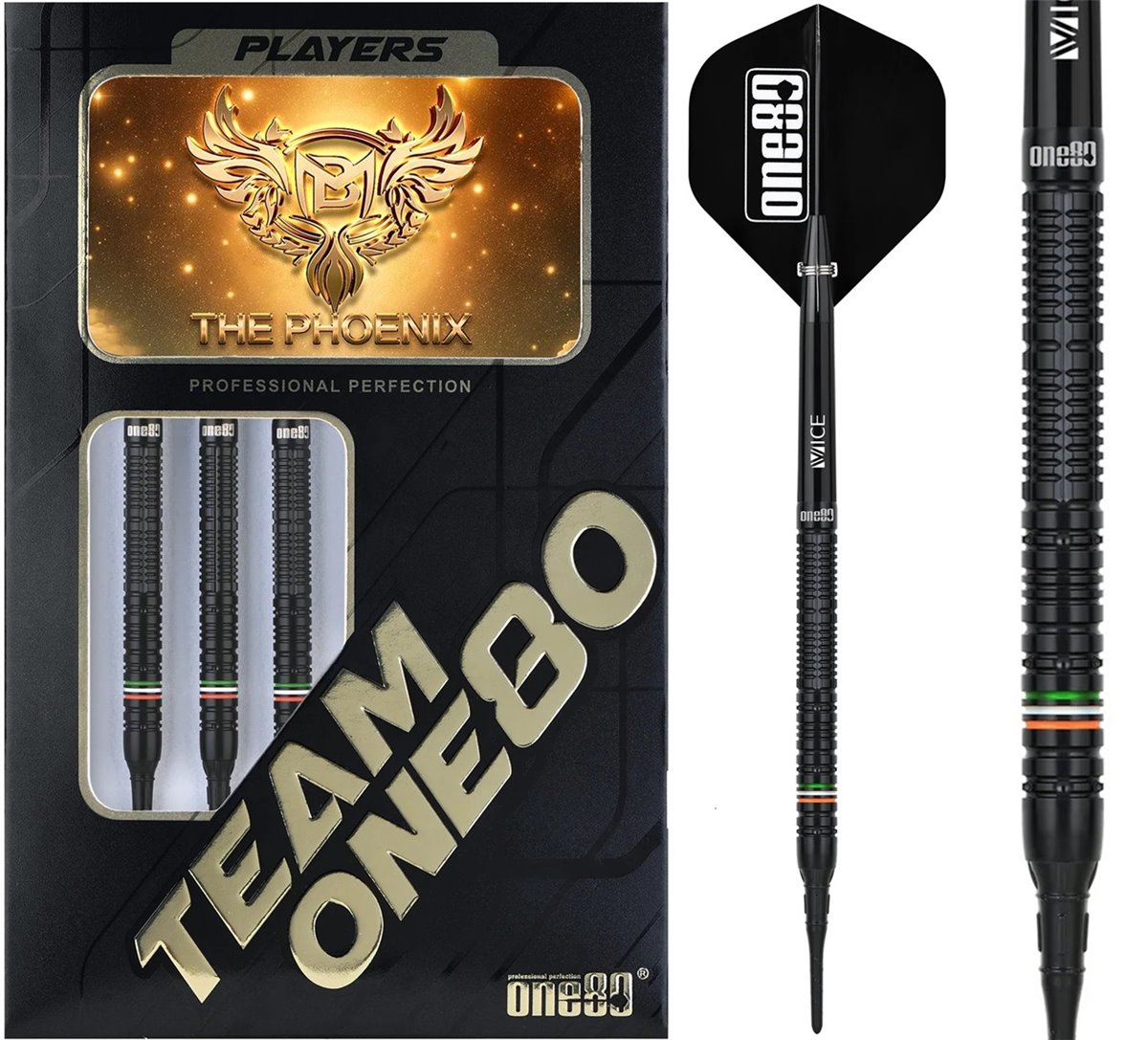 One80 Mahi Bosmia Signature Softdarts 18/20 Gramm Softdarts