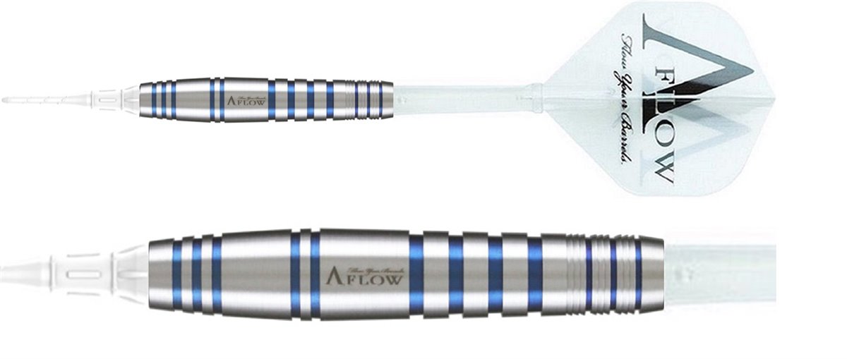 Dynasty A-Flow Silver Line Earth Marine 80% Softdarts 17 Gramm Softdarts