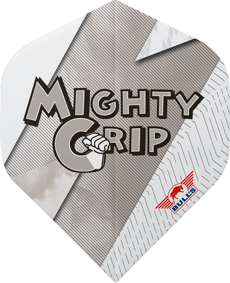 Bull´s Series 100 Lightning White Mighty Grip Standard No2 Flights