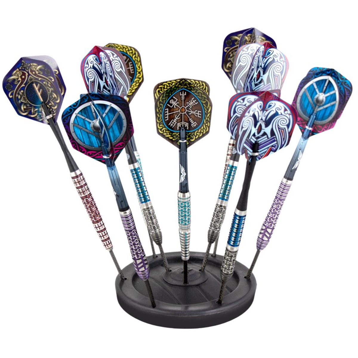 SHOT! Viking Dart Holder Dartständer für drei Set Darts  Aufbewahrung