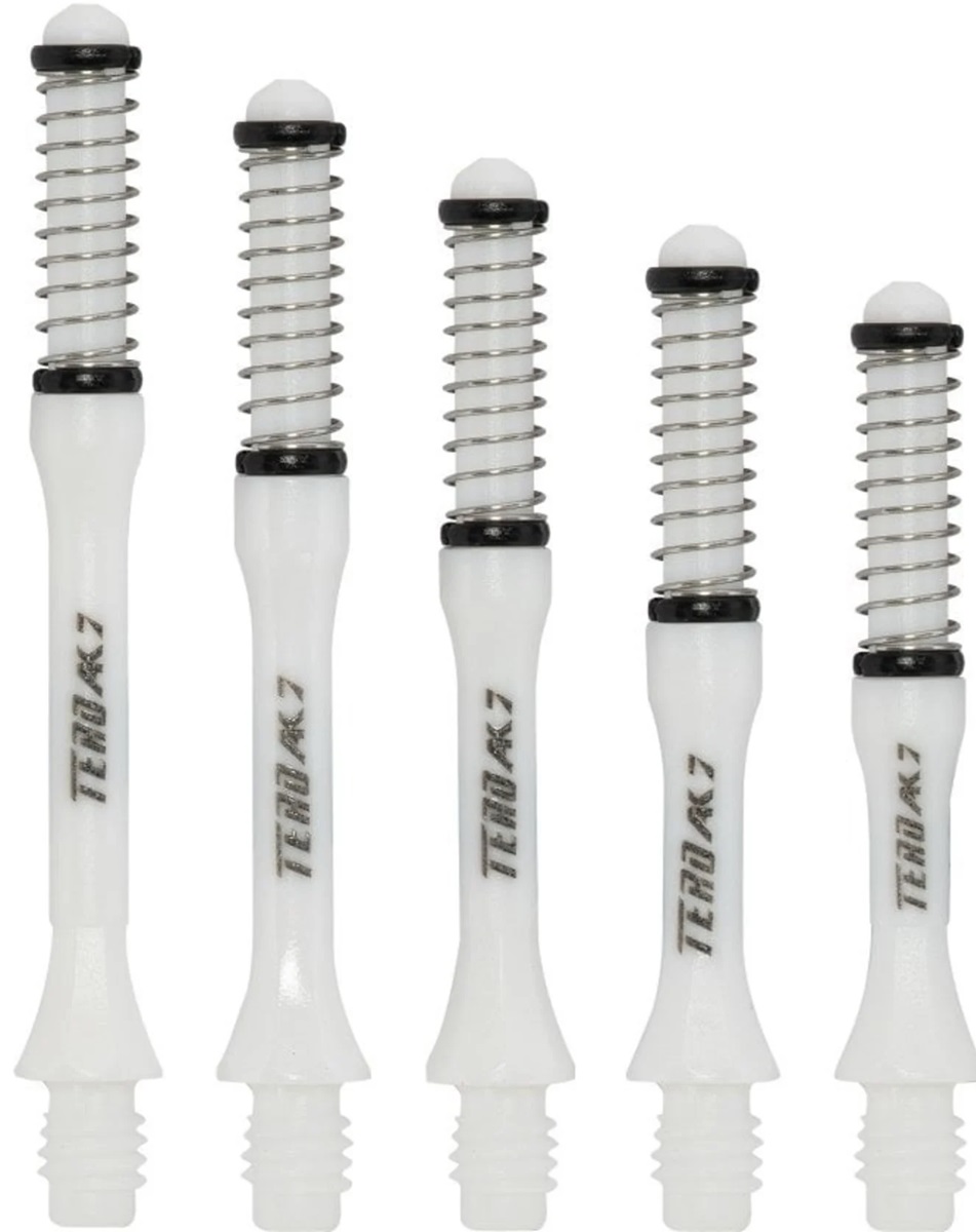 Cuesoul AK7 Tero Slim Dart Shaft Weiss Shafts