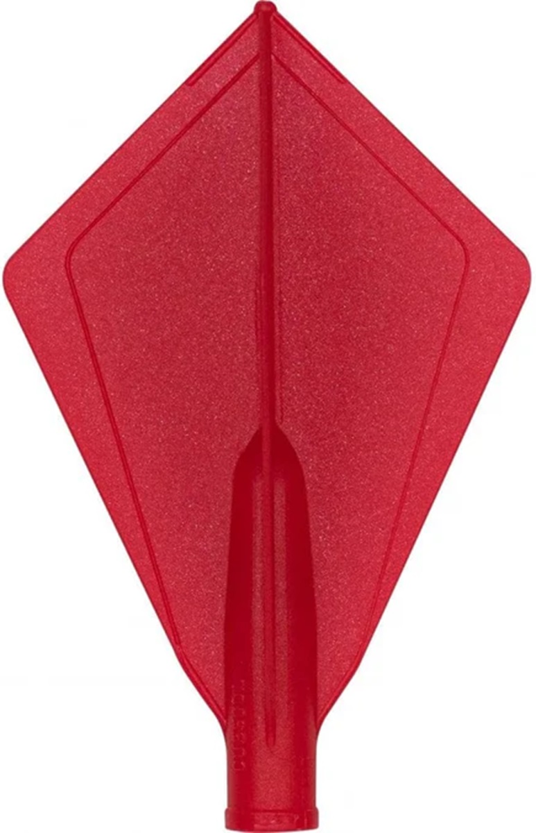 Cuesoul TERO AK4 Dart Flight Solid Red Diamond Flights